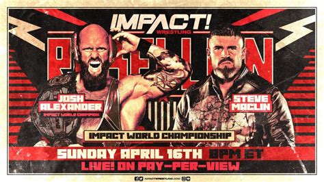 Steve Maclin Earns Long Awaited Impact World Title Shot Epic Clash