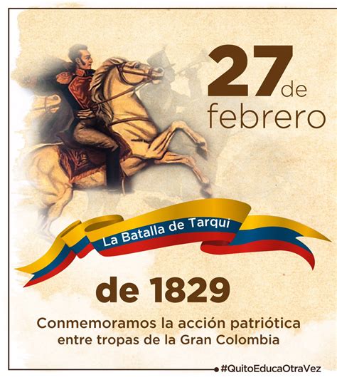 Quito Informa on Twitter Hoy conmemoramos 191 años de la Batalla de