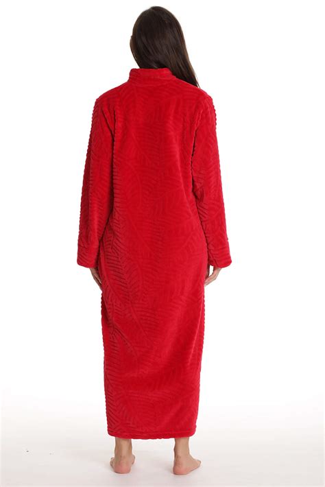 Just Love Plush Zipper Lounger Robe Ebay