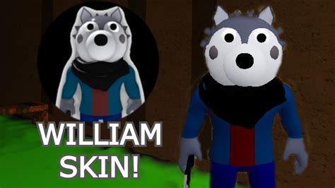 How To Get William Skin Badge William Wolf Morph Skin In Piggy