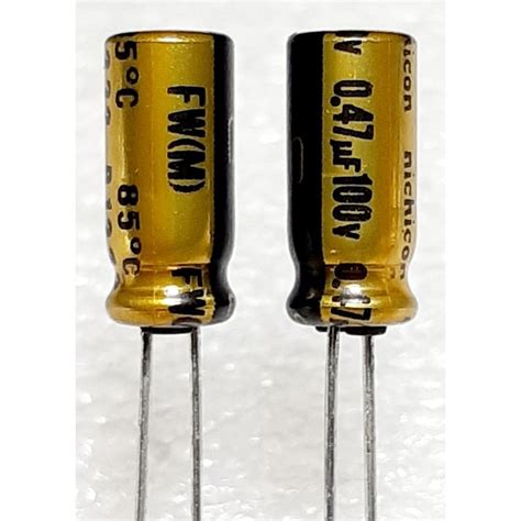 Nichicon FW 0 47uf 100v Capacitor Shopee Philippines