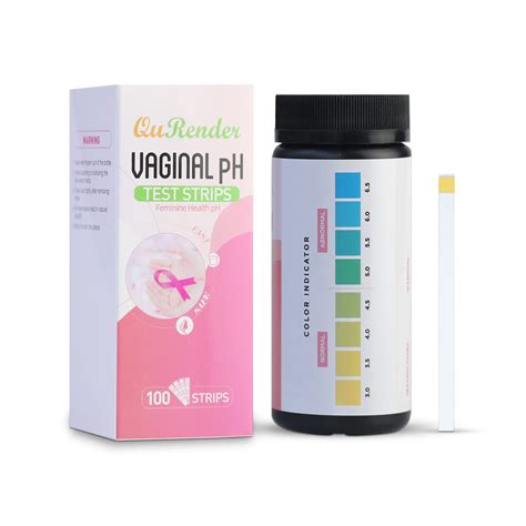 Buy Vaginal PH 100 Test Strips Feminine PH Test Monitor Vaginal