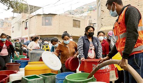 Sjl Sedapal Informó El Retorno Del Servicio De Agua Potable En Las