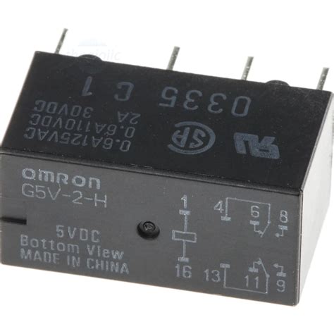 G5V 2 H 5VDC Rơ Le 5VDC 2A DPDT 8 Chân 8 chân xuyên lỗ