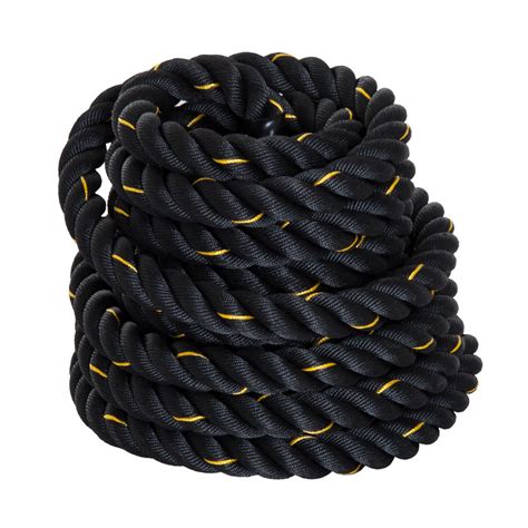 HOMCOM Corda de Batalha Battle Rope Formação Battling Power Corda