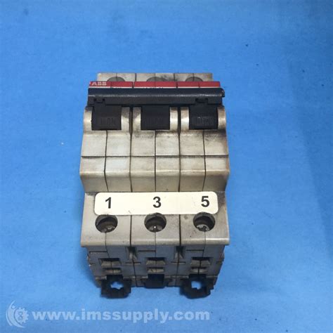 ABB S203 C25 MINIATURE CIRCUIT BREAKER 480Y 277 VAC 25A Vac Breakers