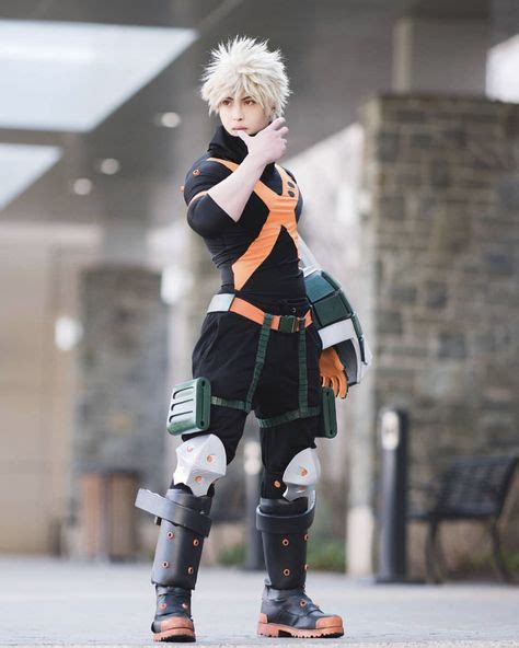 My Boku No Hero Academia Costume Bakugou Katsuki Uniform Set Cloak Suit