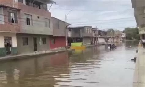 Calles De Piura Se Encuentran Inundadas Tras Fuerte Lluvia Canal N