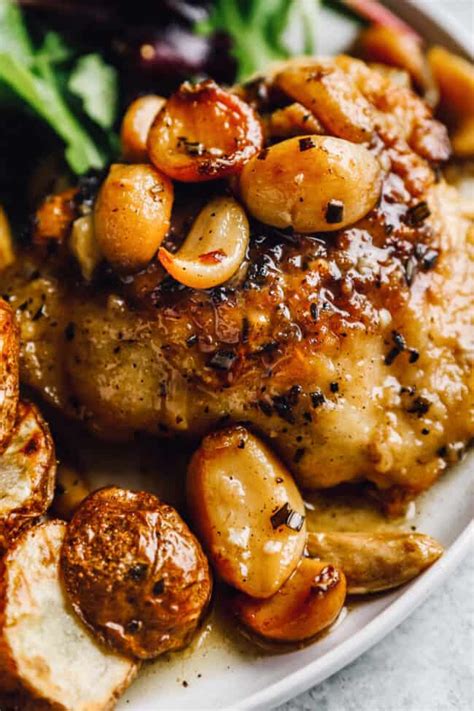 Crockpot Clove Garlic Chicken Recipe The Cookie Rookie