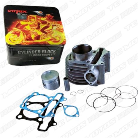 Kit Cilindro Agility 125 Repotenciado A 160 CC Vitrix TC MOTOS RACING