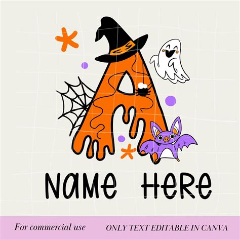 Halloween Letter Png Halloween Alphabet Printable Halloween Alphabet ...