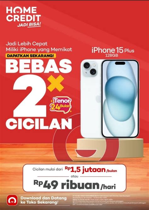 Cicilan Iphone Tanpa Kartu Kredit Cukup Ktp Saja Bunga Dan Tanpa Dp