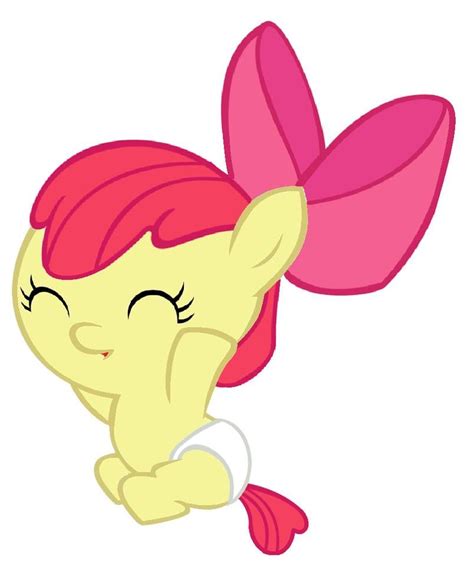 Apple Bloom The Happy Baby By Beavernator On Deviantart My Little