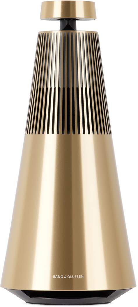 Gold Beosound 2 3rd Gen Speaker By Bang Olufsen SSENSE