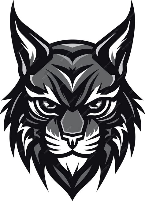 Premium Vector | Bobcat vector a wild predator animal in vector design ...