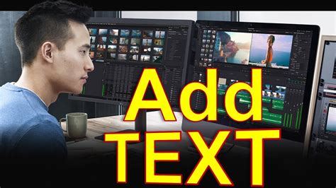 How To Add Text In Davinci Resolve 18 A Step By Step Guide YouTube