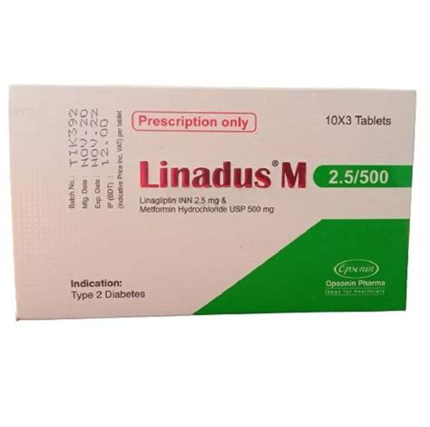 Linadus M 25 Mg500 Mg Tablet লিনাডাস এম ২৫ মিগ্রা৫০০ মি