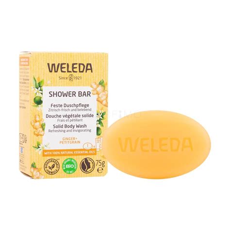 Weleda Shower Bar Ginger Petitgrain Trdo Milo Za Enske G