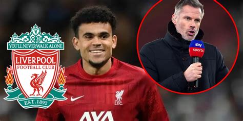 No paran los elogios lo que dijo Jamie Carragher de Luis Díaz crack en