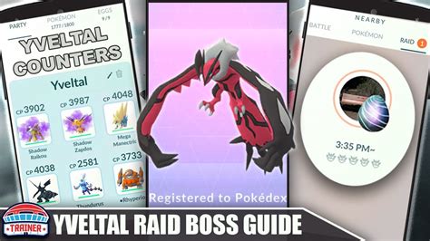 YVELTAL COUNTER GUIDE 100 IVs MOVESET WEAKNESS DARK FLYING RAID