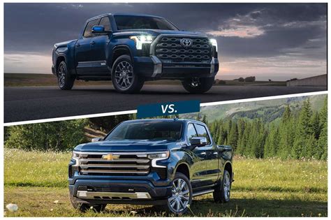 Compared 2022 Toyota Tundra Vs 2022 Chevrolet Silverado Capital One