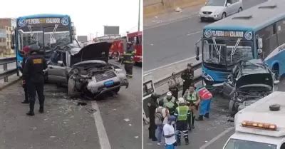 Triple Choque En El Agustino Un Muerto Y Heridos Deja Un Terrible