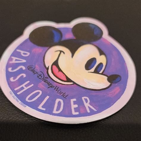 Disney Accents Disney Passholder Magnet Mickey Art Festival Poshmark