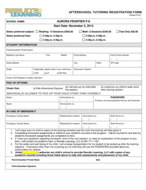 Fillable Online Frontier Aurorak12 Medical Office Registration Form