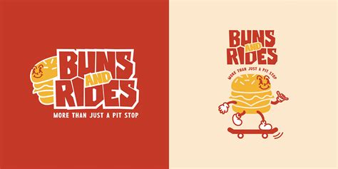 Buns And Rides Visual Identity Behance