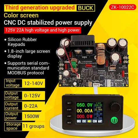 M Dulo Ajust Vel Dc Buck Converter Regulado Fonte De Alimenta O De