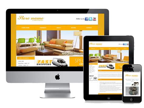 eBay Professional Design Listing Template Store Layout Theme Dynamic category | eBay