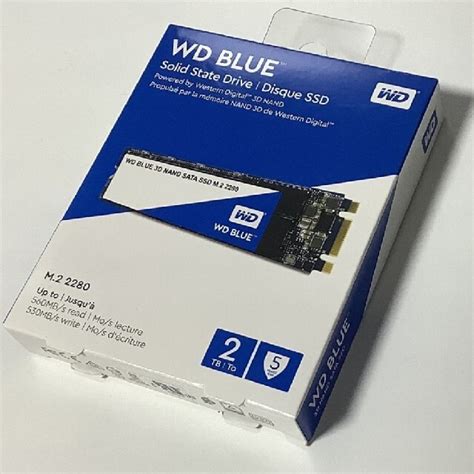 Western Digital ウエスタンデジタル WD Blue SATA SSD 内蔵 2TB 2 5インチ 読取り最大 560MB