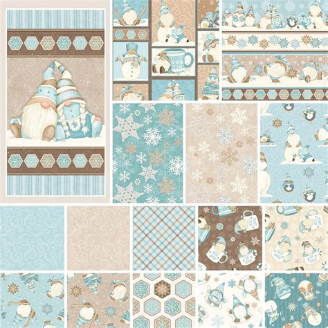 I Love Sn Gnomies Flannel Quilt Kit By Shelly Comiskey For Etsy