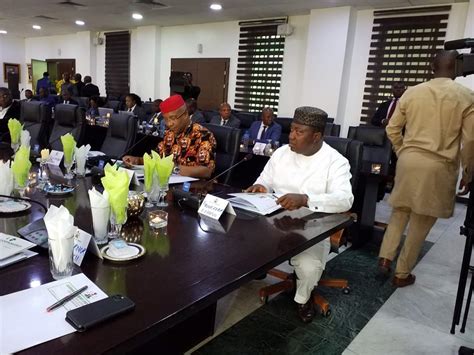 South East Governors Meet In Governor S House Enugu Pictures