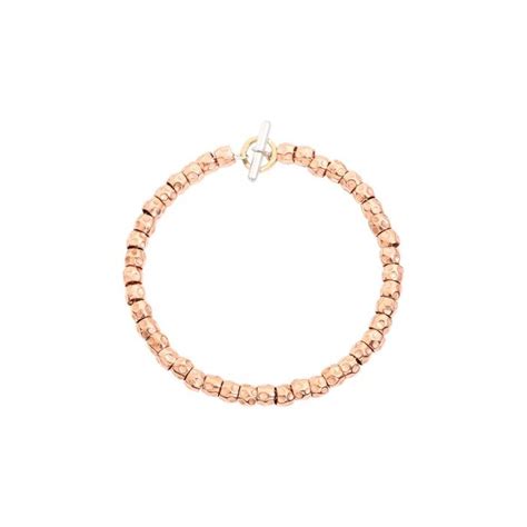 Bracciale Granelli Dodo Oro Rosa E Argento Dkb K