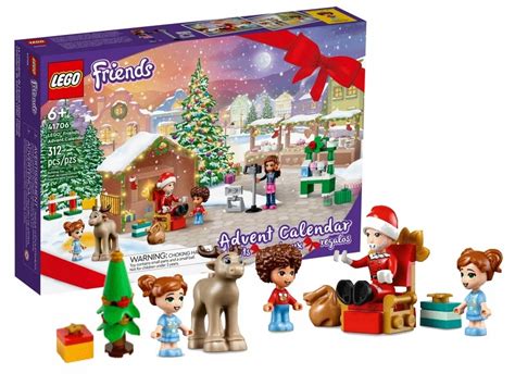 LEGO FRIENDS 41706 KALENDARZ ADWENTOWY LEGO FRIENDS 24 Niespodzianki