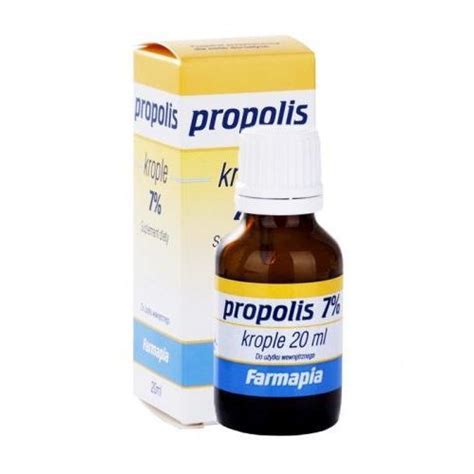 PROPOLIS 7 Krople 20 Ml FARMAPIA Cena Opinie Wskazania