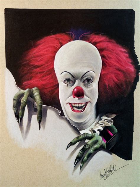 Pixelated Nightmares Pennywise The Clown By Eksdeth ” Scary Clowns