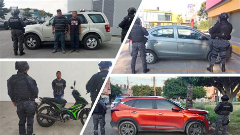 Recupera Policía 4 Vehículos Con Reporte De Robo Y Detiene A 3 Personas