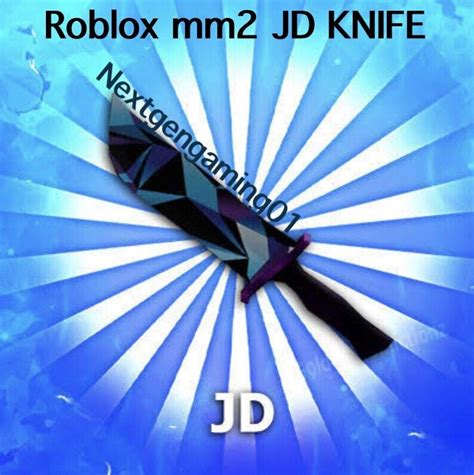 Roblox Murder Mystery 2 Mm2 Jd Knife Cheap And Safe Check Description