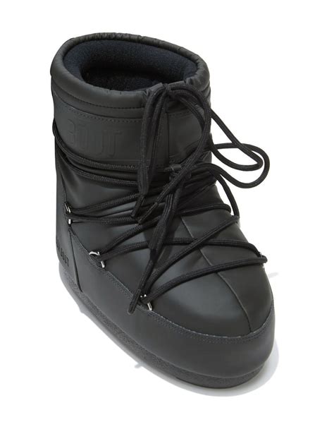 Moon Boot Icon Glance Low Snow Boots Black FARFETCH AO