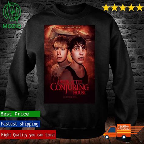 Sam And Colby A Week At The Conjuring House 2023 Shirt, hoodie, sweater ...