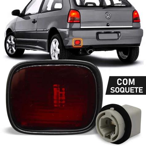 Soquete Lanterna Luz Placa Traseira Gol Parati G4 G3 Orig Vw