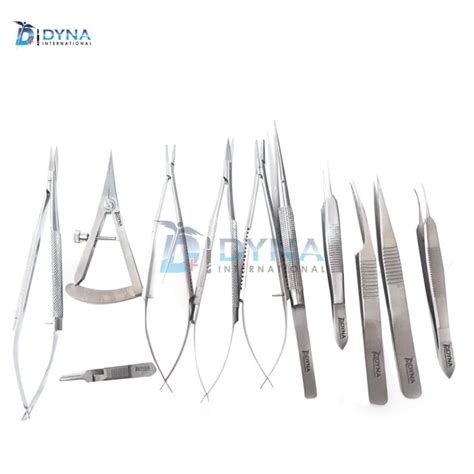 Micro Surgery Set Micro Needle Holder Scissors Micro Surgical Instruments Dynaintlshop