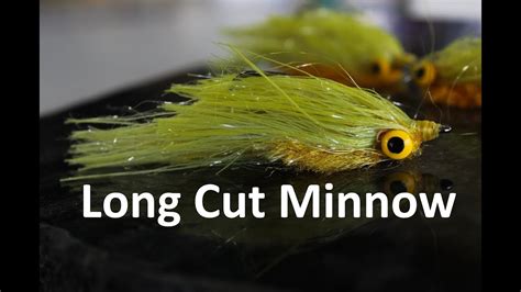 Long Cut Minnow Fly Tying Tutorial Youtube