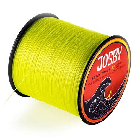 JOSBY 500M Super Strong Multifilament Fishing Lines 4 Strand Peach