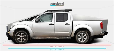 Dimensions Nissan Navara 2004 2014 Vs Tesla Cybertruck 2023 Present