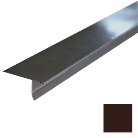 Lakefront Sheet Metal Drip Edge 35x10 Kynar Dark Bronze