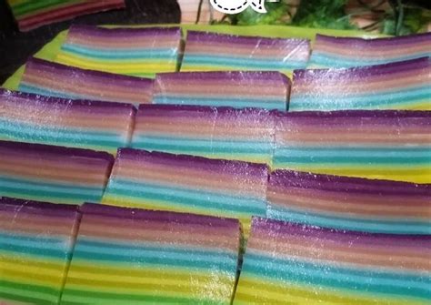 Resep Kue Lapis Rainbow Oleh Vifa Cookpad