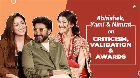 Abhishek Bachchan Yami Gautam Nimrat Kaur On Critics Awards Th